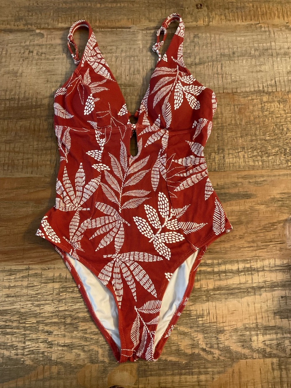 ONE PIECE FLORAL PRINT SZ.M